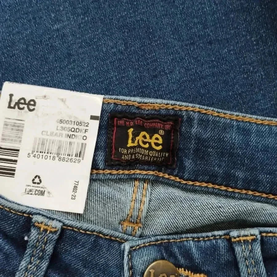 Nieuwe LEE jean model elly slim fit - hoge taille - rekbaar - indigo blauw – photo 12